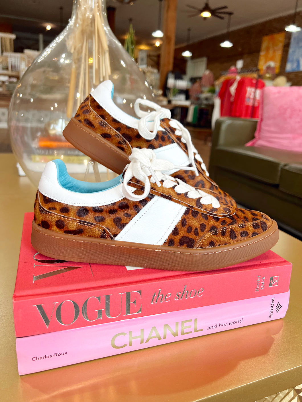 Quincy Leopard Sneakers