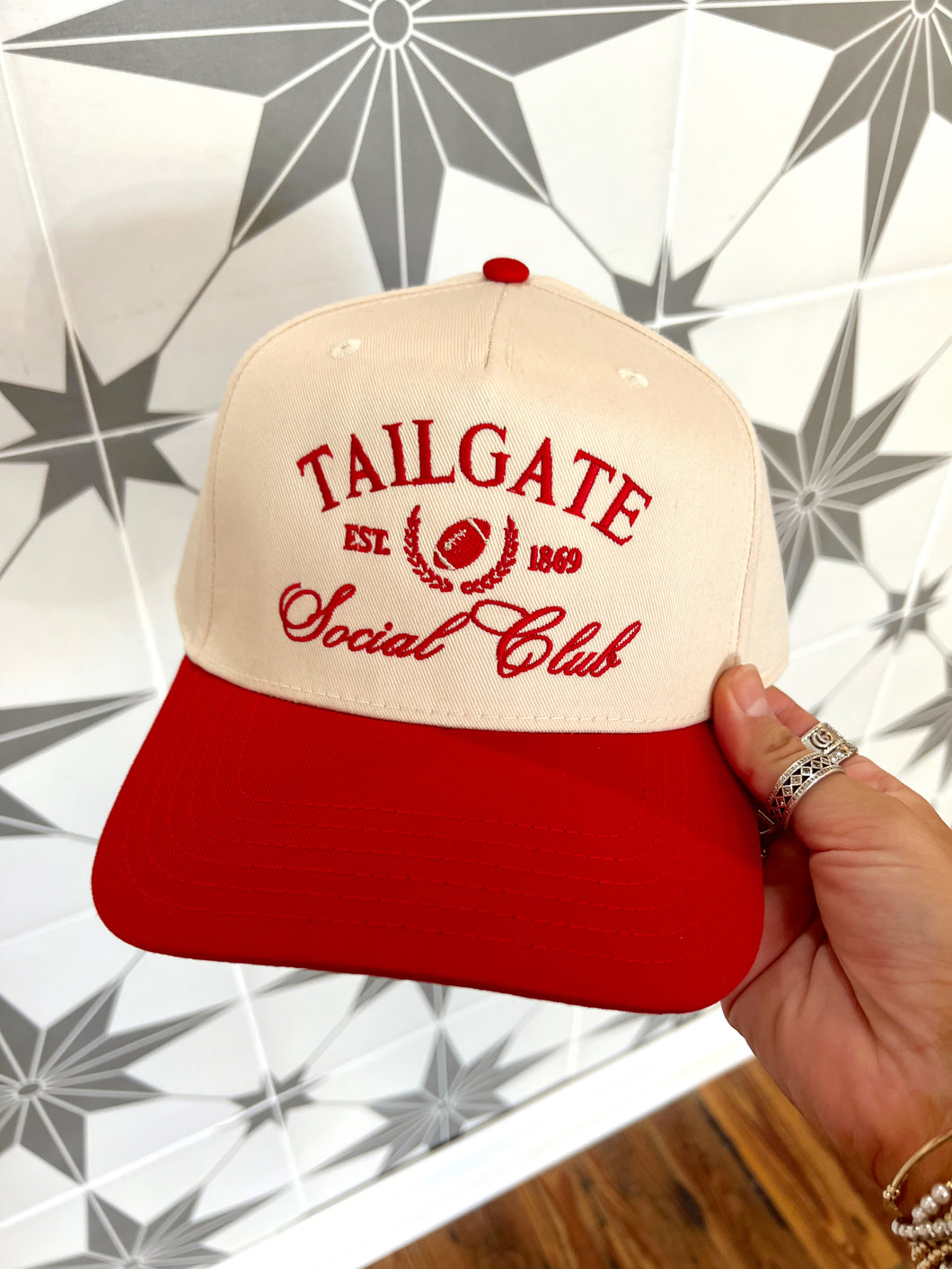 Tailgate Social Club Trucker Hat - Red