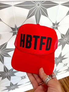 HBTFD Trucker Hat-Red