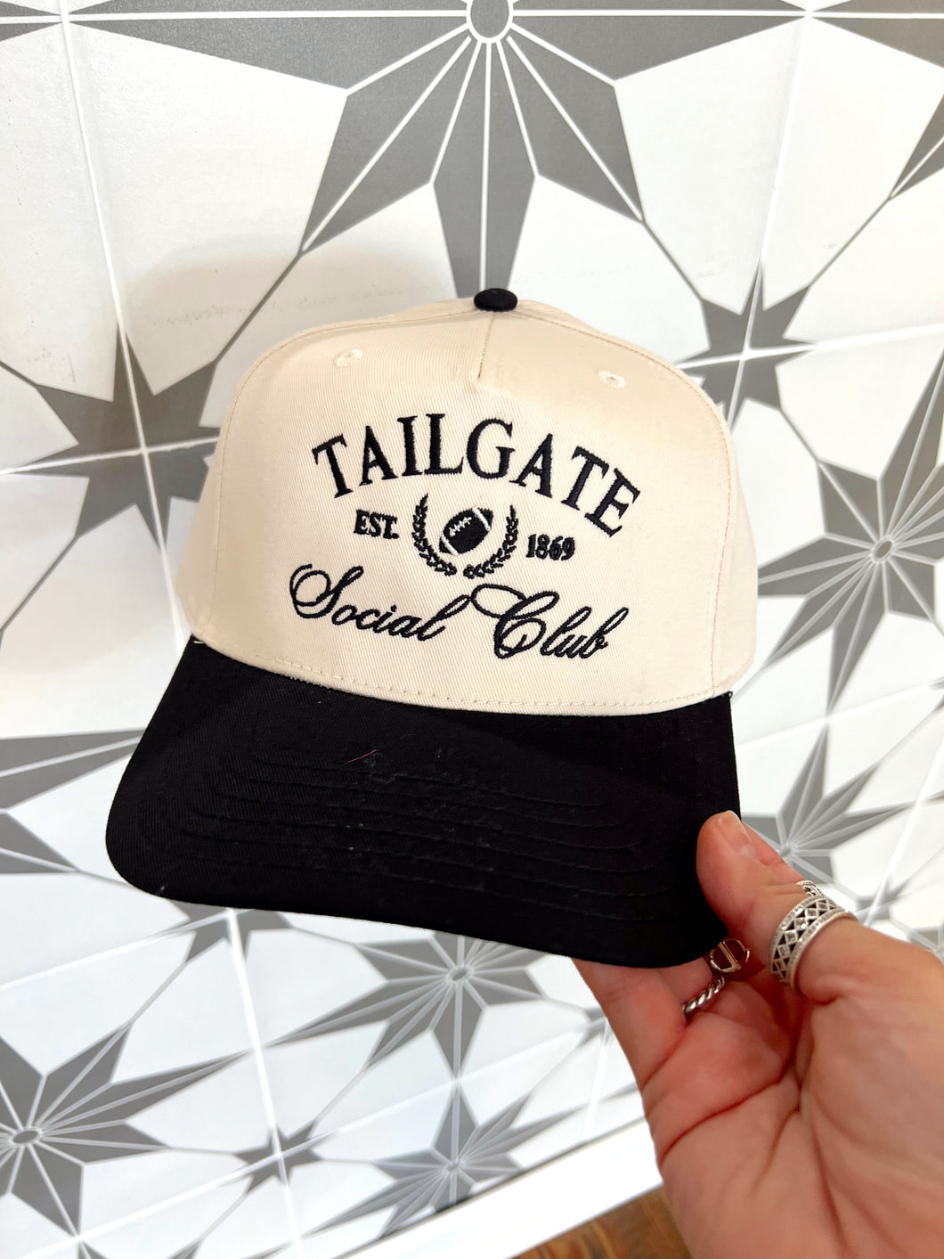 Tailgate Social Club Trucker Hat - Black