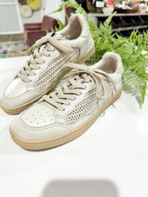 Load image into Gallery viewer, Roma Woven Low Top Sneakers - Bone
