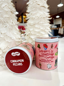 Cinnamon Pecan Georgia Holiday Tin