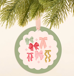 Bow Affair Holiday Ornament