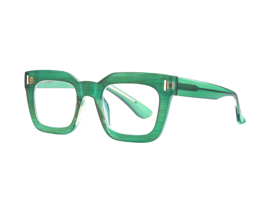 RAZ Green Reading Glasses